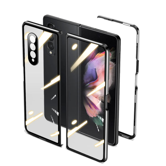 Double Sided Magnetic Metal Frame Case