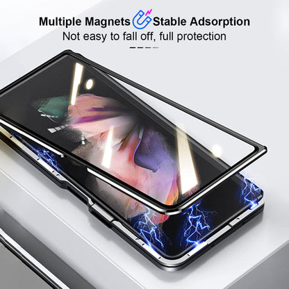 Galaxy Z Fold4 - Double Sided Magnetic Metal Frame Case